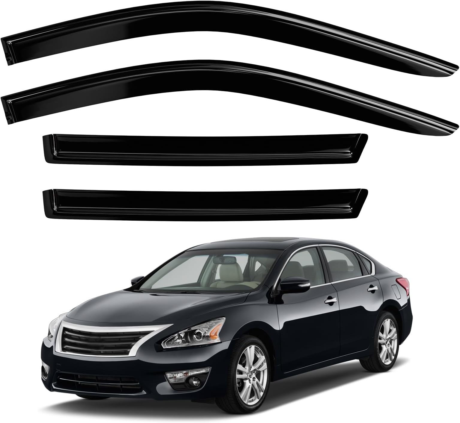 Window Visors Rain Guards for Nissan Altima Sedan 2013 2014 2015