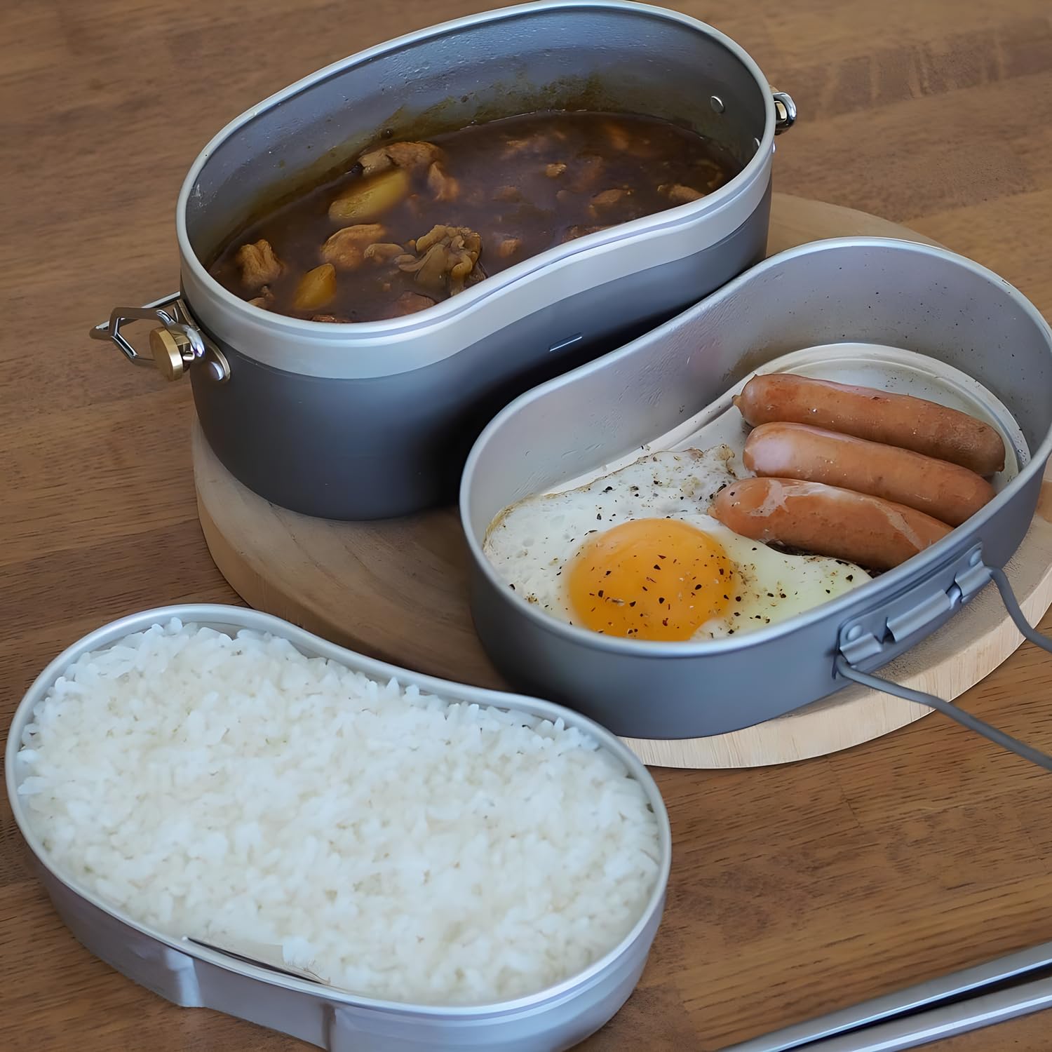 Amazon | MiliCamp 戦闘飯盒2型 再生産版 自衛隊山岳飯盒弐型 2