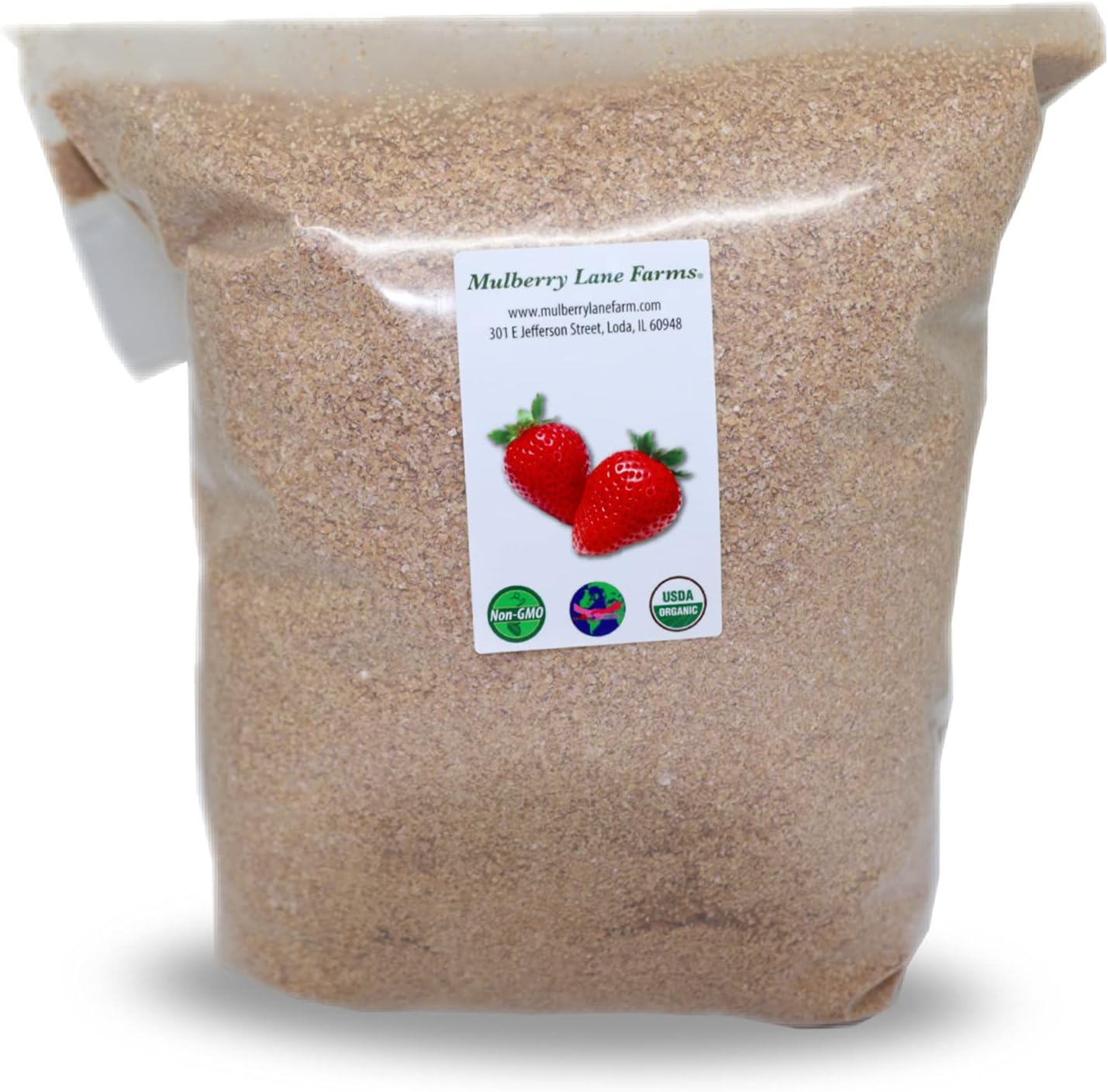 Wheat Bran, 4 Pounds USDA Certified Organic, Non-GMO Bulk, Product of USA, Mulberry Lane Farms