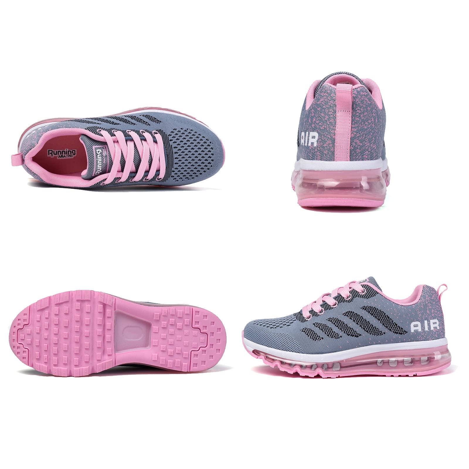 sotirsvs Uomo Donna Air Scarpe Running Sneakers da Ginnastica Corsa Casual da Fitness Scarpe da Tennis Jogging Sportive 34-46 EU