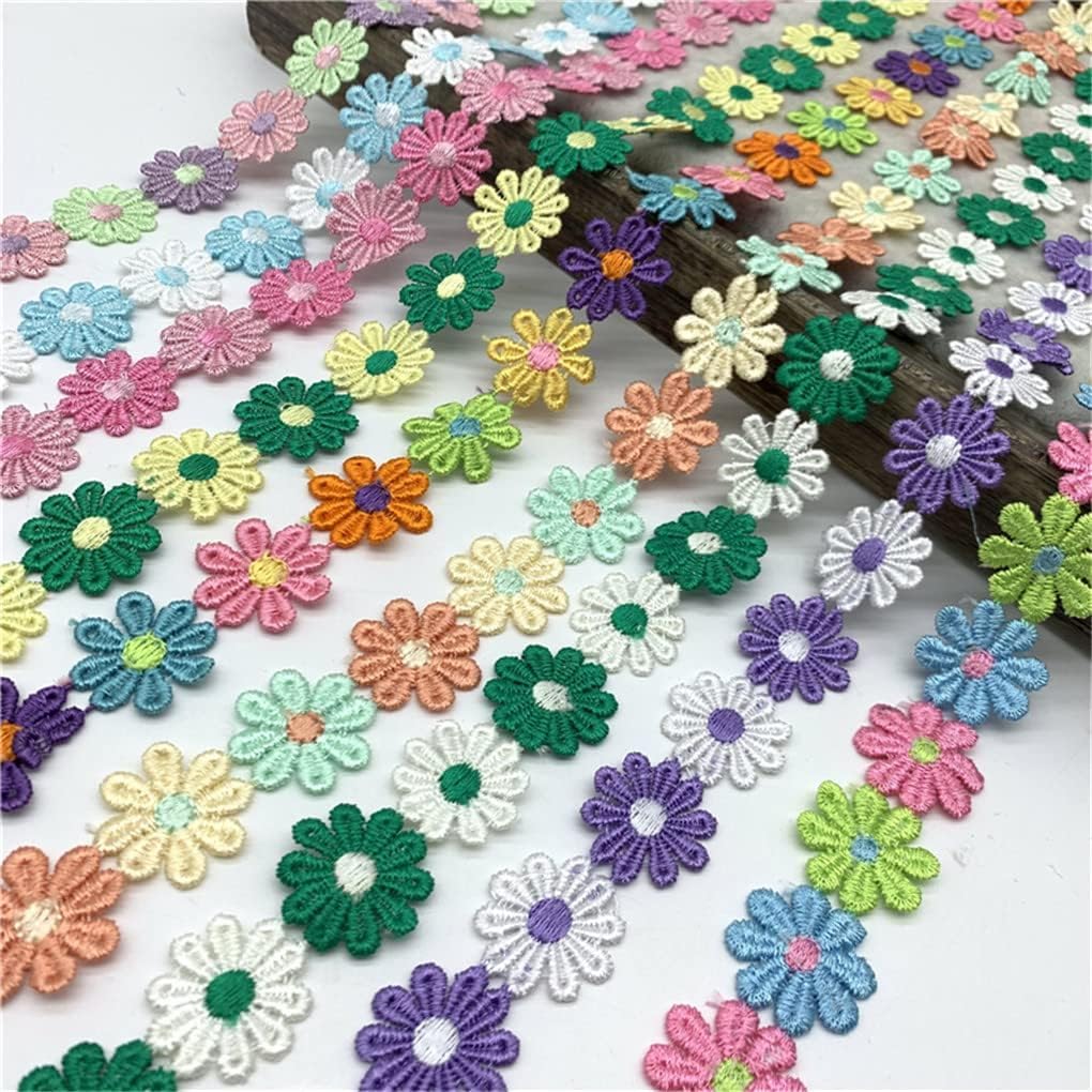 Spitzenband, 1 Yard 25 Mm Gänseblümchen-Spitzenbesatz