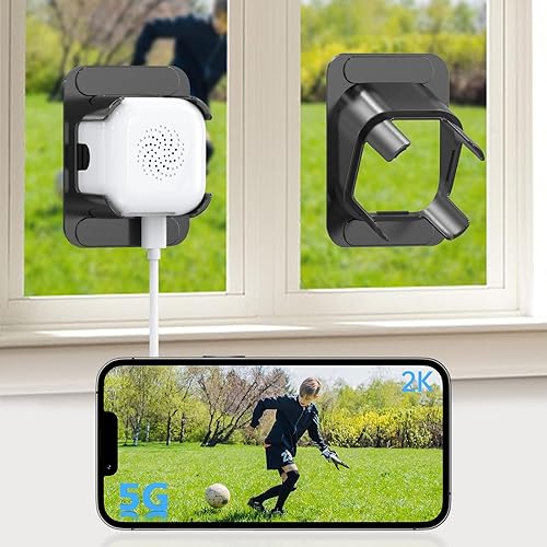 ANYQOO Cámara de ventana de 3 MP 2K, seguridad para interiores y exteriores, cámara WiFi de 2.4 GHz y 5 GHz para seguridad del hogar, visión disponible en Yaxa Colombia