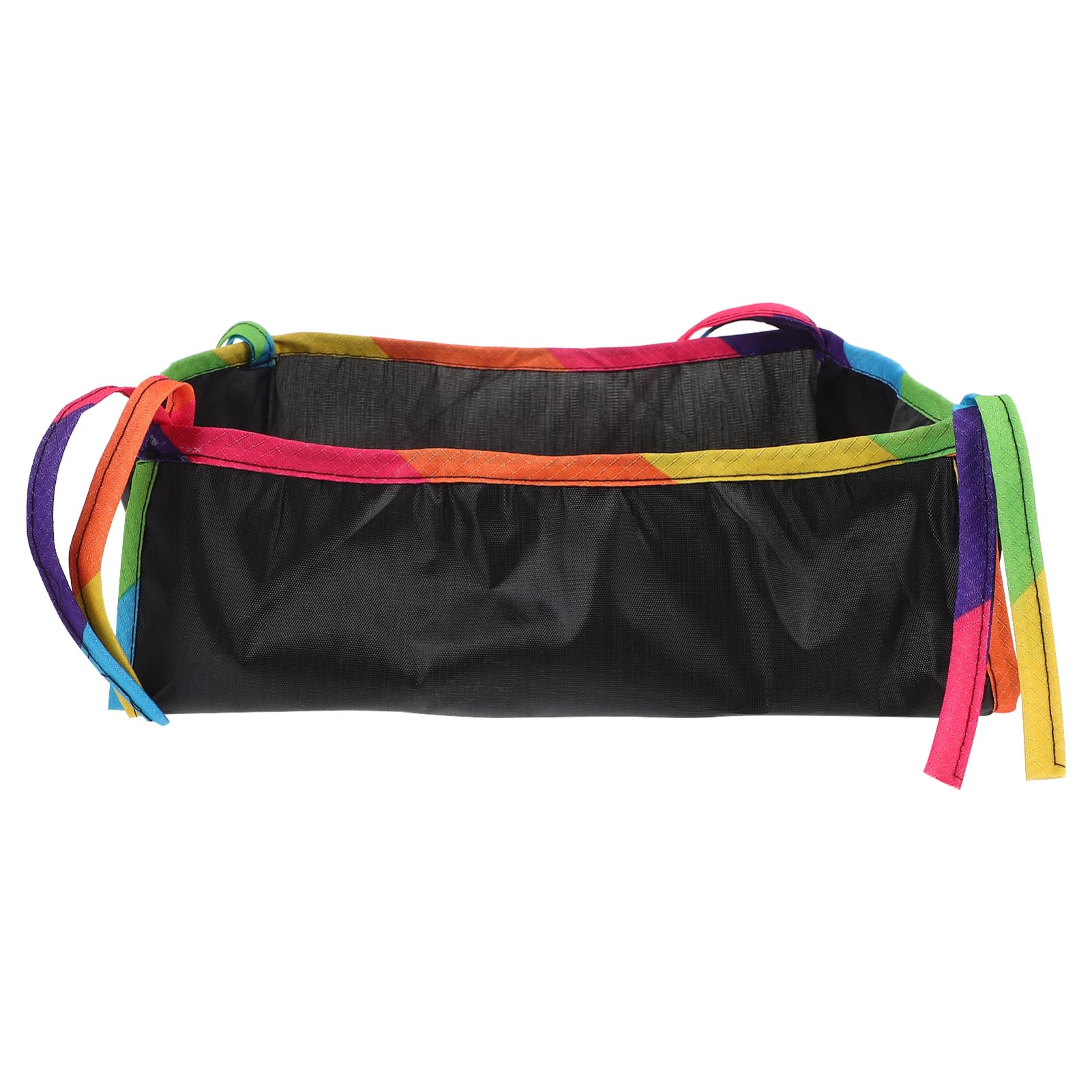 Milisten Stroller Bottom Storage Bag Baby Organizer Cup Holder Stroller Caddy for Bottles Diapers Travel