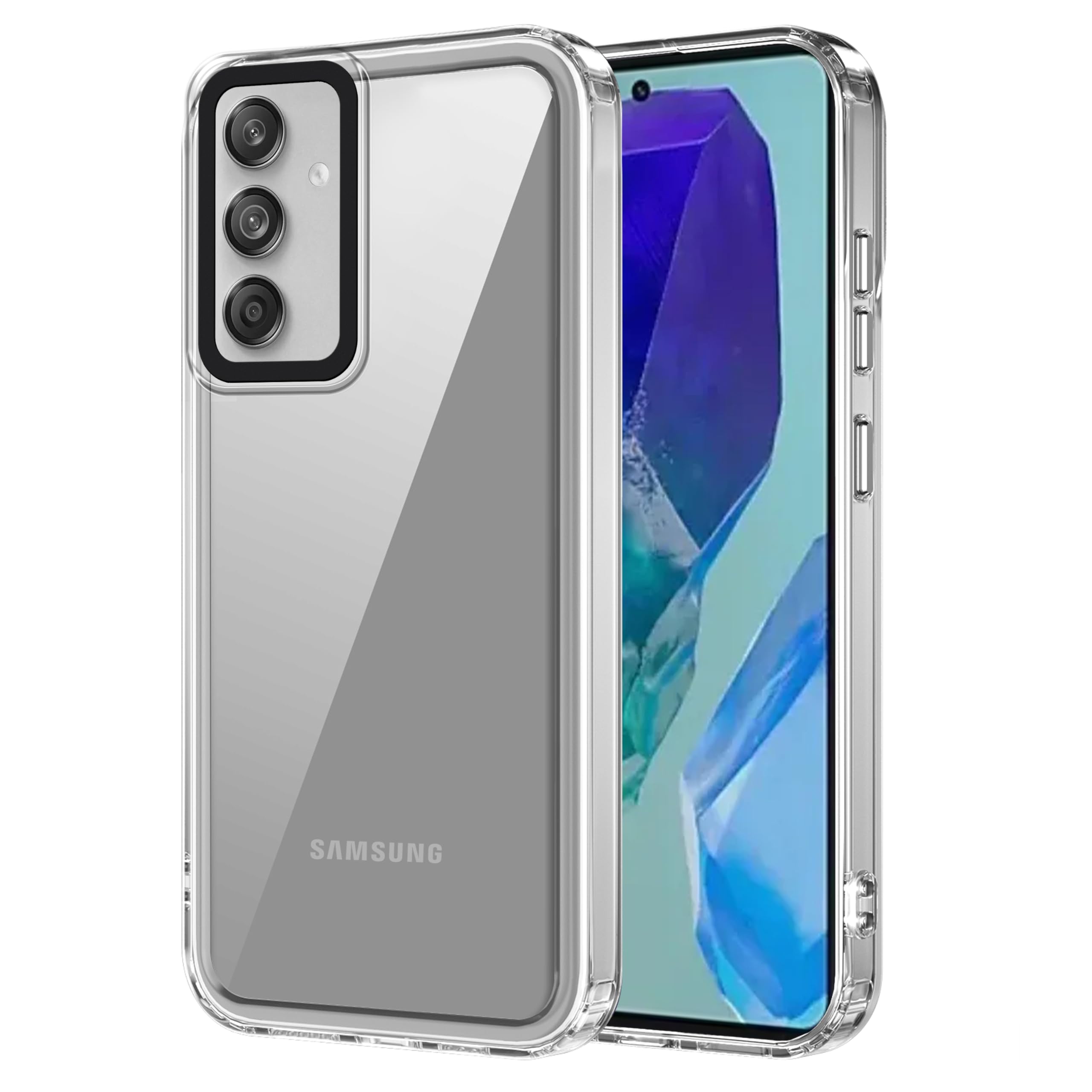 amazon basics Back Case Cover for Samsung M55 5G, Samsung M55s 5G | Compatible for Samsung M55 5G, Samsung M55s 5G Back Case Cover | Case Cover with Camera Protection | (TPU + PC | Transparent) (B0D2DHVG39) Amazon Price History, Amazon Price Tracker