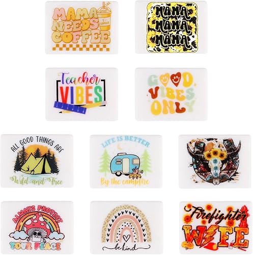 10 cuentas focales de silicona, divertidas cuentas de silicona para hacer llaveros con formas para collares, llaveros y bricolaje (10 estilos)