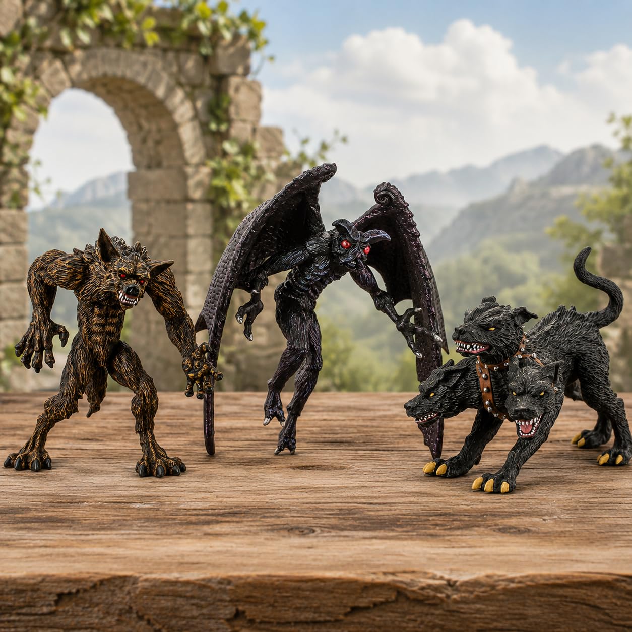 Amazon.co.jp: Safari Ltd Mythical Realms 804129 - Werewolf : おもちゃ