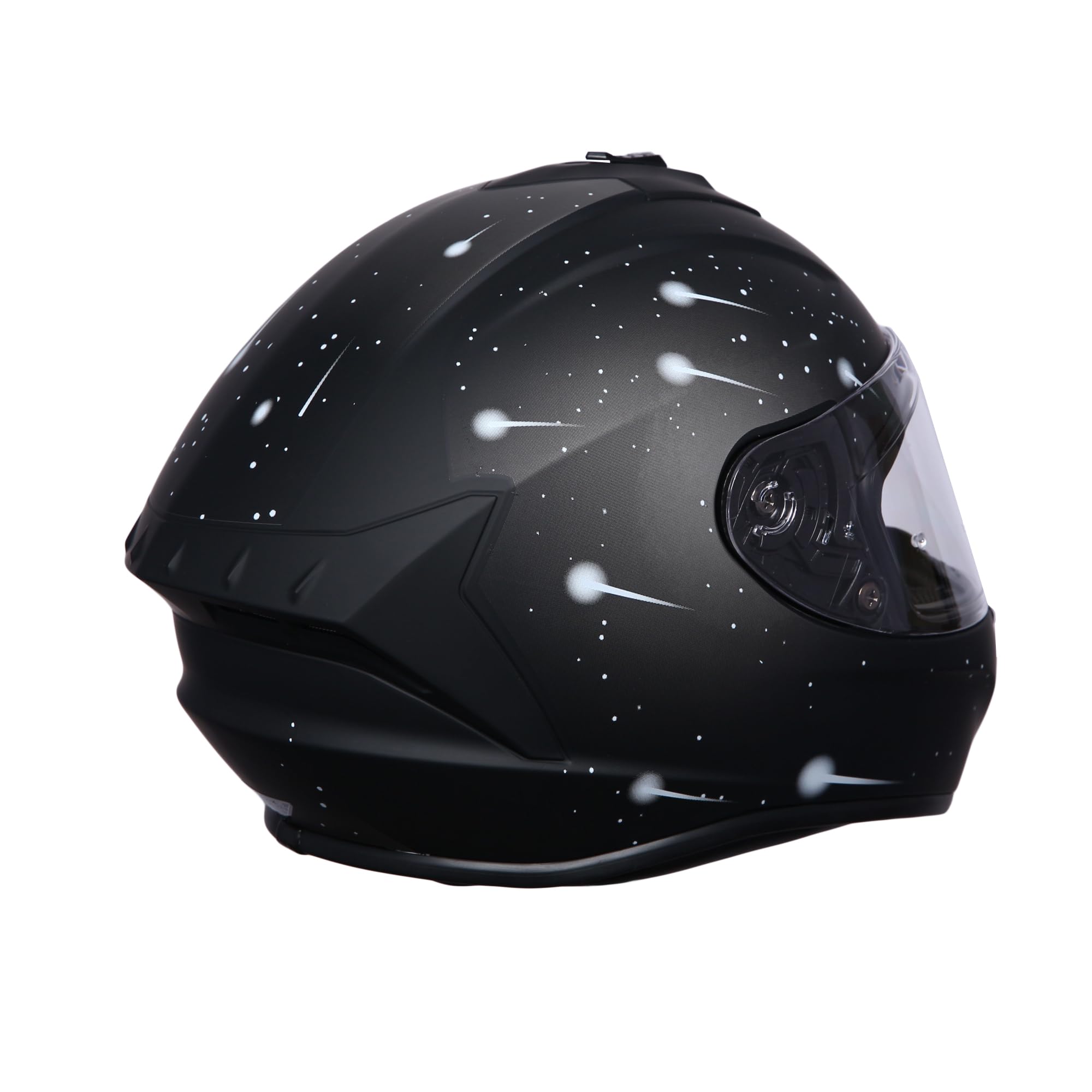 PROANTI Kask motocyklowy integralny, aerodynamiczny kask motocyklowy z odpornym na zarysowania wizjerem i przygotowaniem Pinlock.
