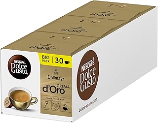 NESCAFÉ DOLCE GUSTO DALLMAYR Crema d'Oro Kaffeekapseln 3er Vorratspack (3 x 30 Kapseln)