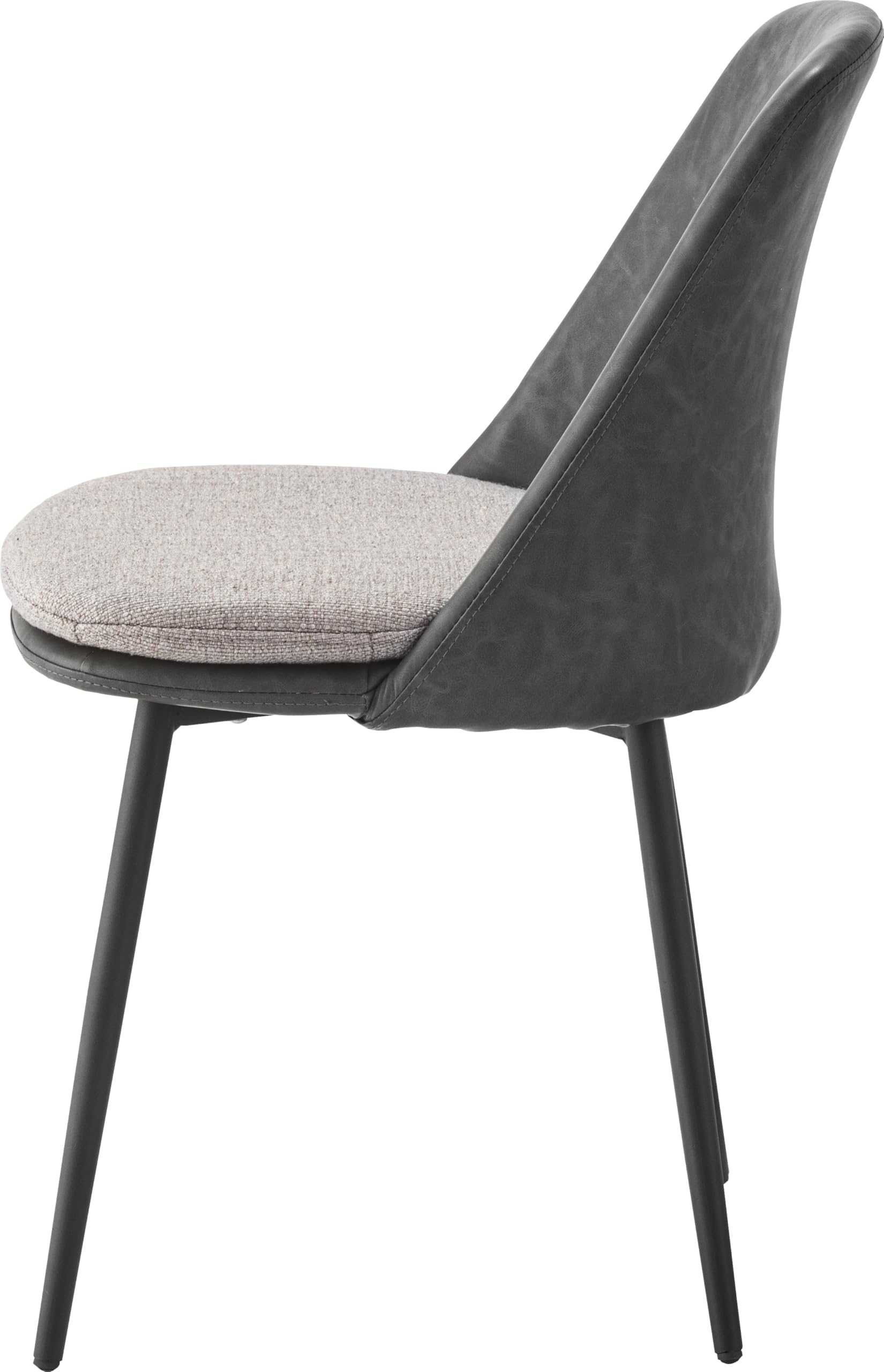 Amazon｜AZUMAYA アファブル チェア PC-362DGY｜ダイニングチェア