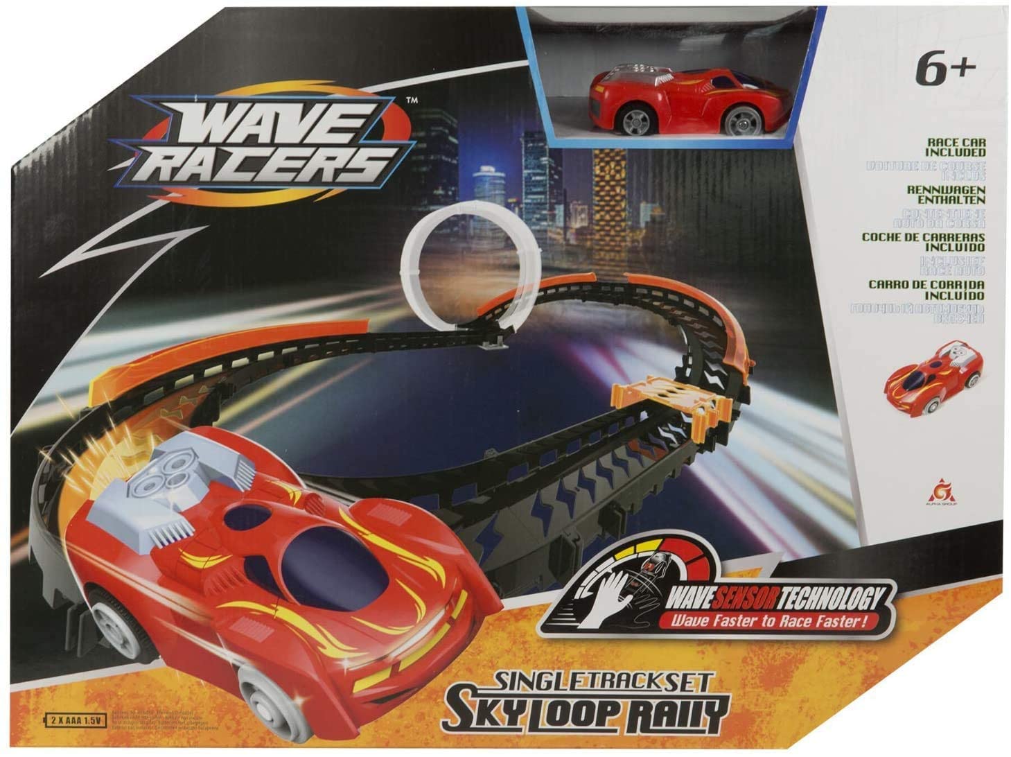Buy Wave Racers Single Track Set-Skyloop Rally, Multicolor Online at ...
