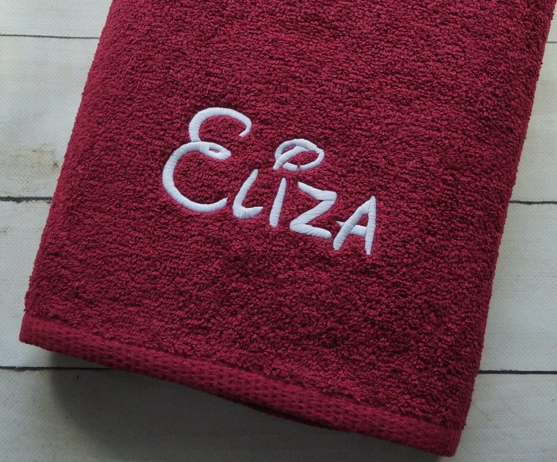 Badetuch mit Namen bedruckt
