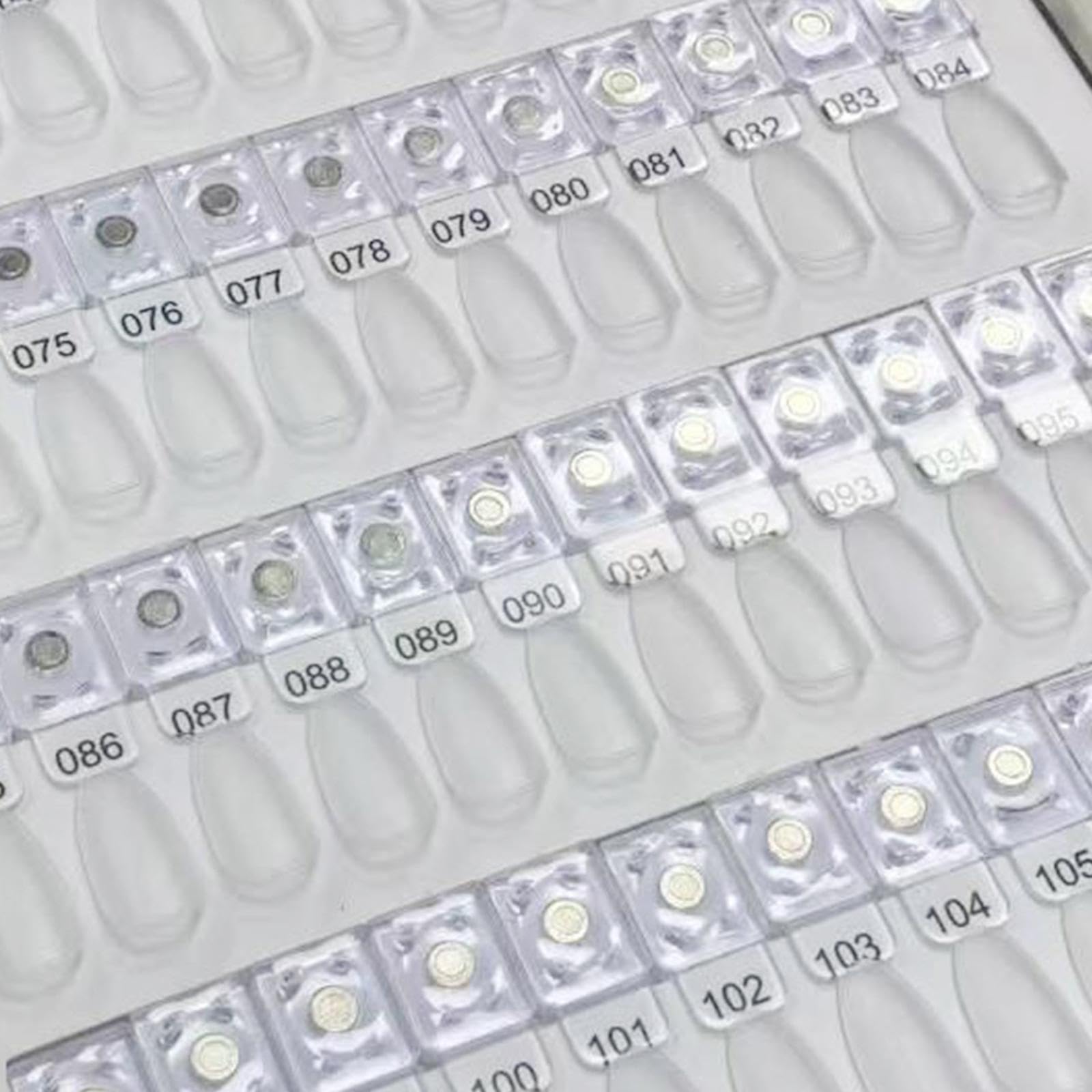 Nagelfarben Display Buch mit Farbmuster Buch Nagellack Präsentationsbuch Nagelspitzen Musterbuch PU Schaumstoff Leicht zu Nutzen für Sammler Studios G, Blau