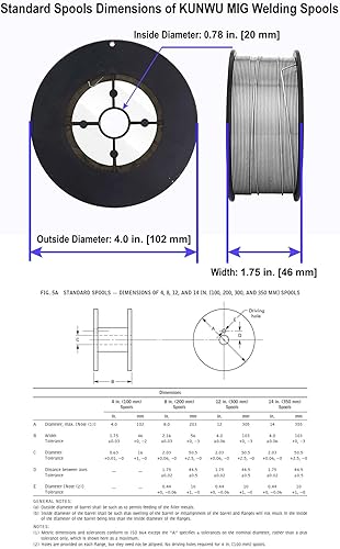 Miniatura 4 de ER70S-6 Alambre de soldadura MIG de 0.040 pulgadas, 2 libras x 2 carretes de alambre de soldadura sólido de acero al carbono (0.040 pulgadas (0.039