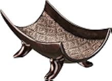 Creative Scents Dublin Brown Decorative Bowl - Decorative Fruit Bowl for Kitchen, Home Décor, Decor Tray for Coffee Table Decor, Living Room Centerpiece, Key/Candy Bowl for Entry Table Decorations