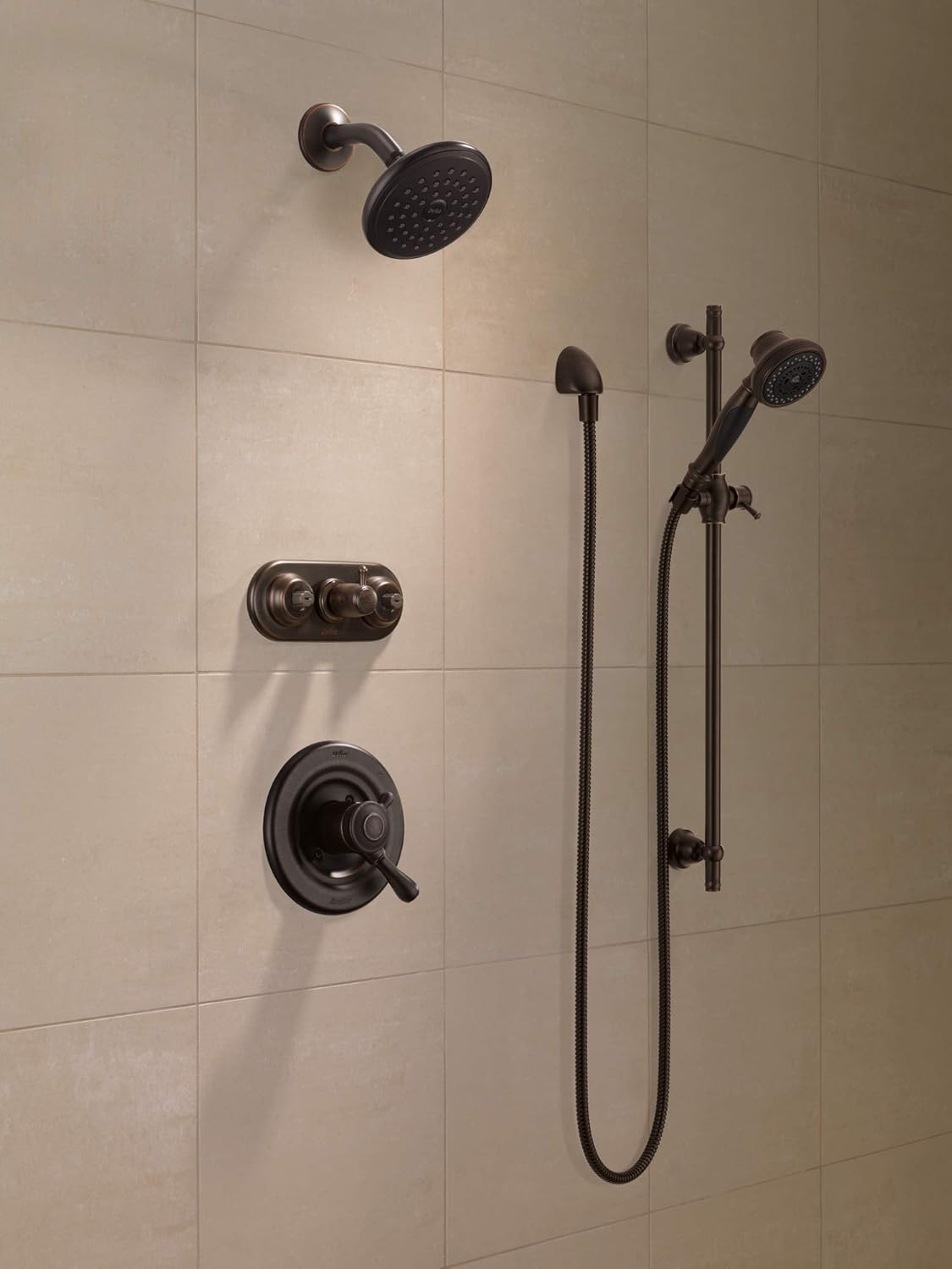 Delta Faucet Wall Supply Elbow for Hand Held Shower Oil Rubbed Bronze, Wall Union Water Supply, Wall Elbow for Hand Shower, Bronze Shower Wall Union, Venetian Bronze 556-RB