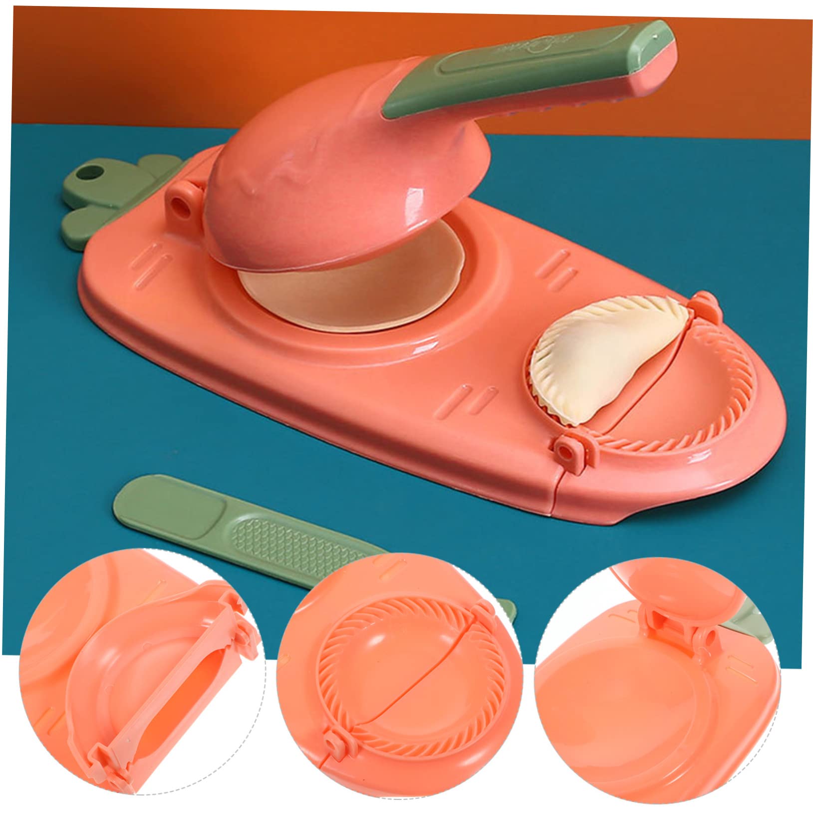 OHPHCALL Dumpling Maker Press Dough Press Dumpling Wrappers Maker Non-stick Surface Simple Operation