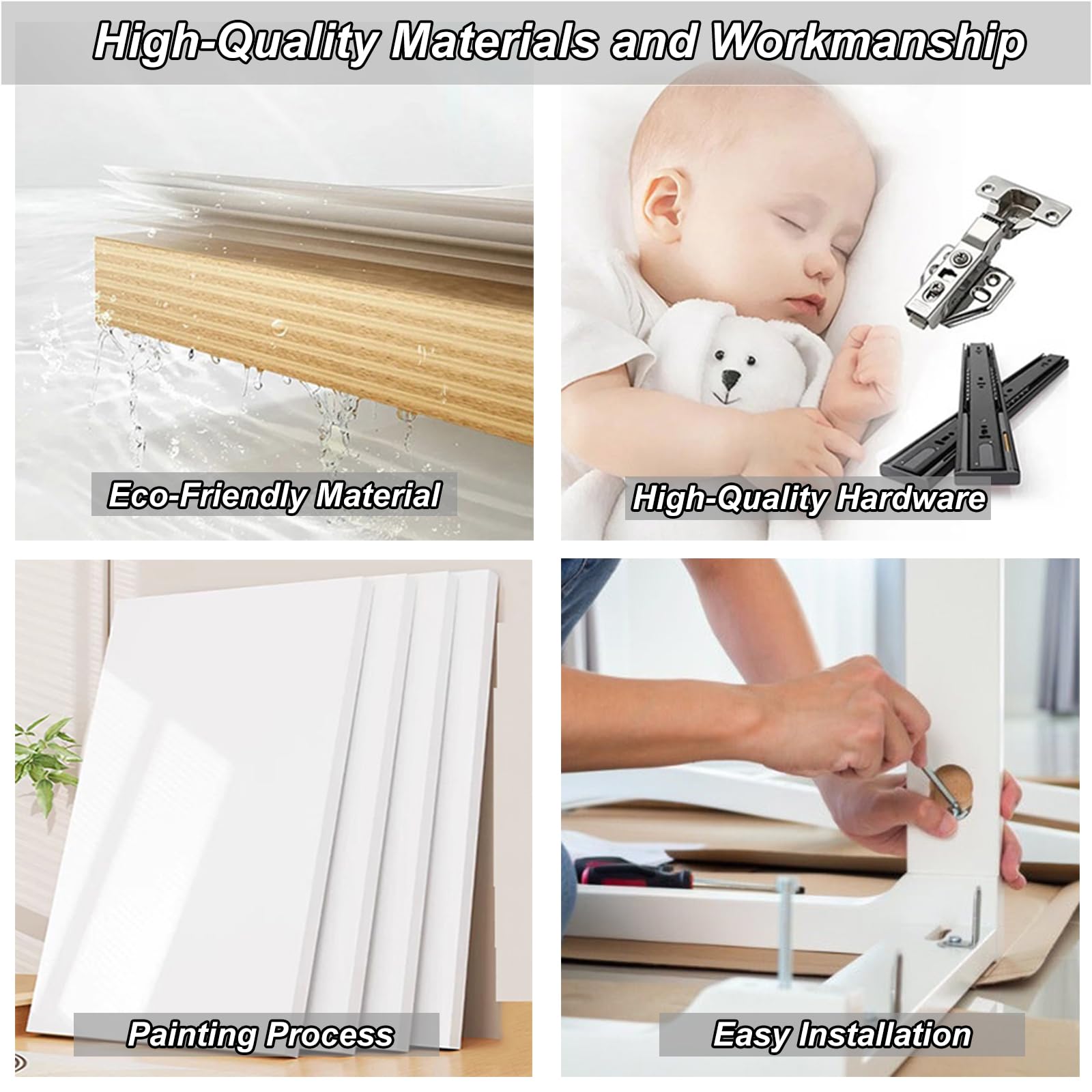 162 cm große Rezeptionisten-Theke, Arabescato Corchia & Holzmaserung, Empfangsheke, geeignet für Büroempfang, Salon-Empfangsraum, Einzelhandelsgeschäft, Kasse