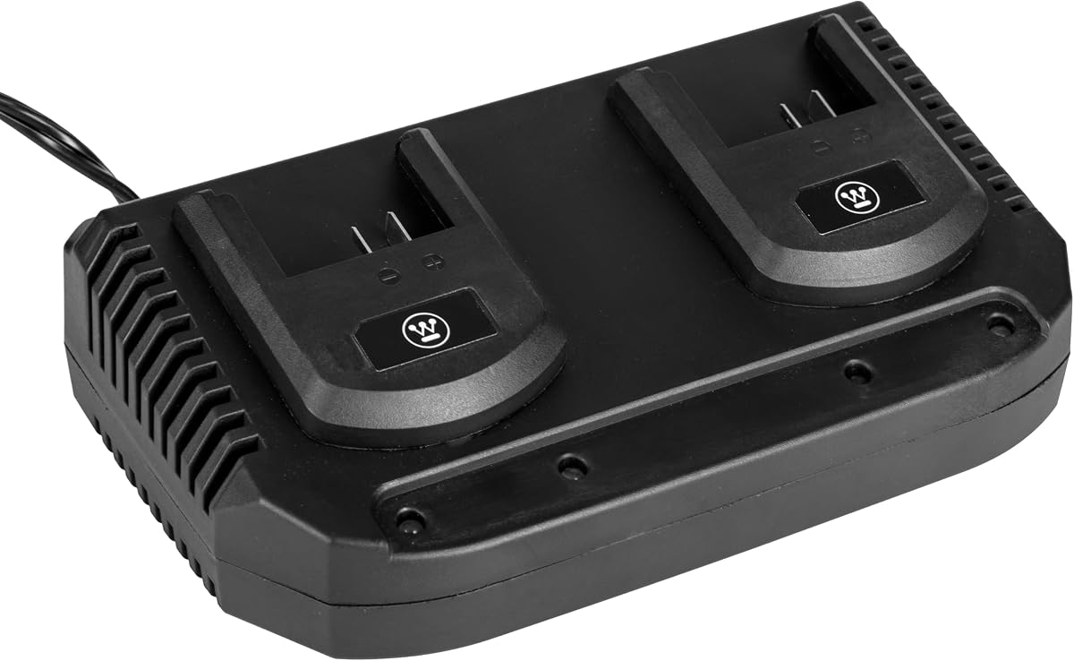 Westinghouse W24V2DP 24 Volt 2.2 Amp Dual Port Fast Charger, 120V, Universal 24V Lithium-ion Battery Charger, Compatible with Westinghouse 24V Batteries (W24V2AH, W24V4AH, W24V5AH, W24V8AH 24V)