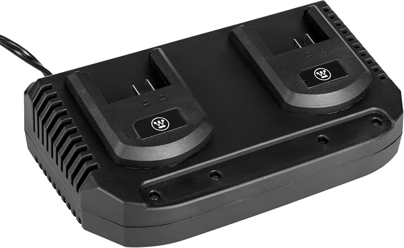 Westinghouse W24V2DP 24 Volt 2.2 Amp Dual Port Fast Charger, 120V, Universal 24V Lithium-ion Battery Charger, Compatible with Westinghouse 24V Batteries (W24V2AH, W24V4AH, W24V5AH, W24V8AH 24V)