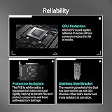 ASUS Dual Radeon RX 9060 XT Carte Graphique GDDR6 16 Go (PCIe 5.0, HDMI 2.1b, DisplayPort 2.1a, Design à Fente 2,5, Conception axiale-Tech, Technologie 0dB, etc.) - 4