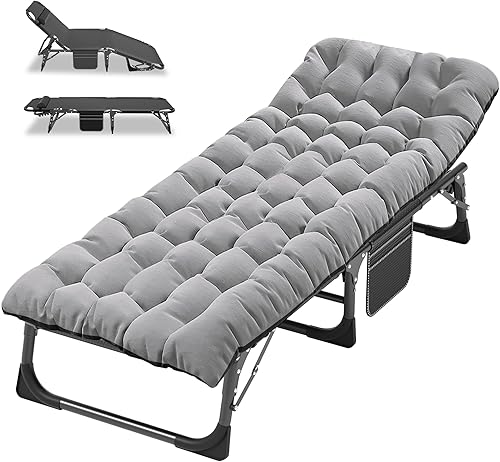 Miniatura 109 de ABORON Cuna de campamento para adultos de 28 pulgadas extra ancha, 2 unidades, catre Oxford 1200D resistente para dormir, cama de campamento