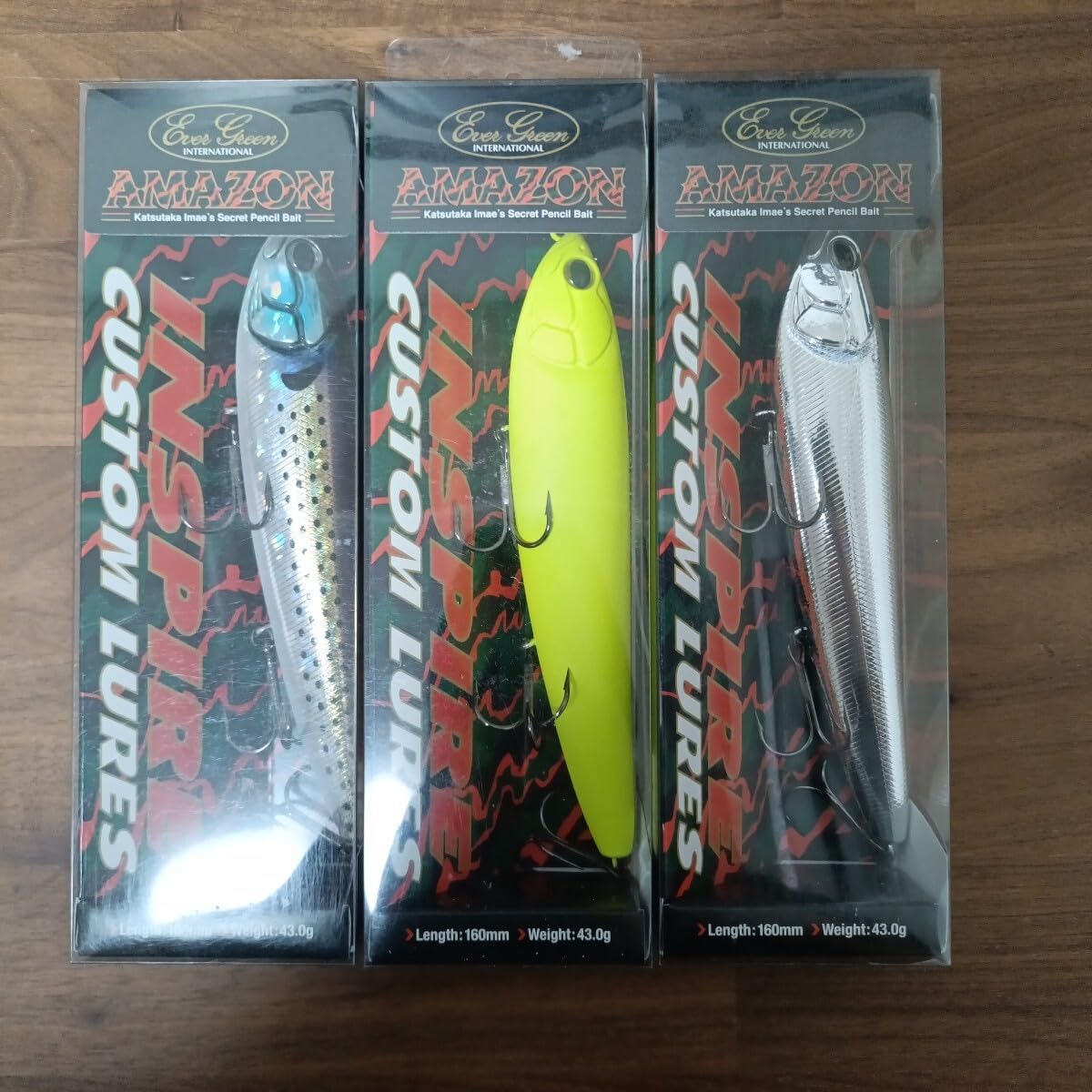 エバーグリーン アマゾンペンシルAMAZON 3点セット シーバス Amazon