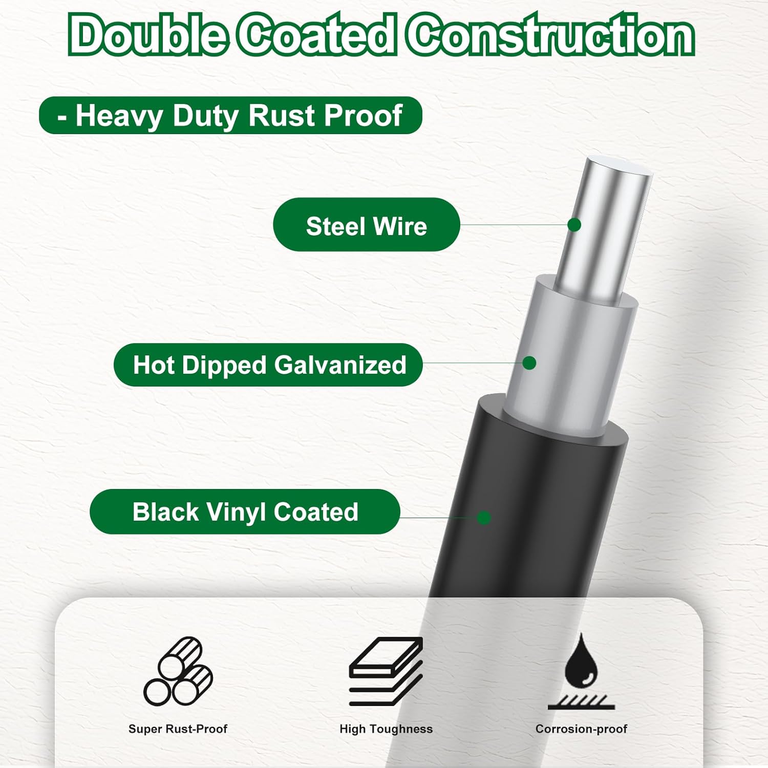 hardware cloth 1/2 inch 48 x 100 ft black 19 gauge vinyl coated welded wire mesh roll pvc - coated welded wire fence perfect for use as chicken wire fencing mesh 1/2 inch 48" x 100 ft 19ga black