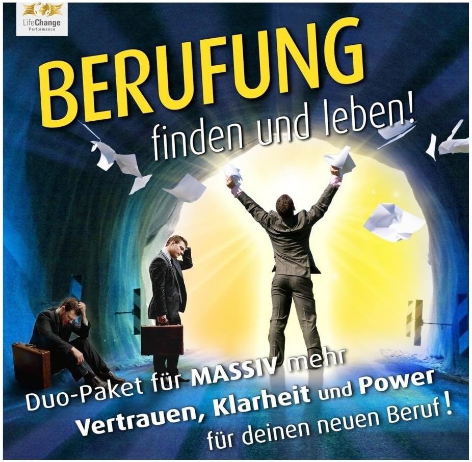 Berufung finden und leben! Duo-Paket - Für massiv mehr Klarheit & Power für deinen neuen Beruf