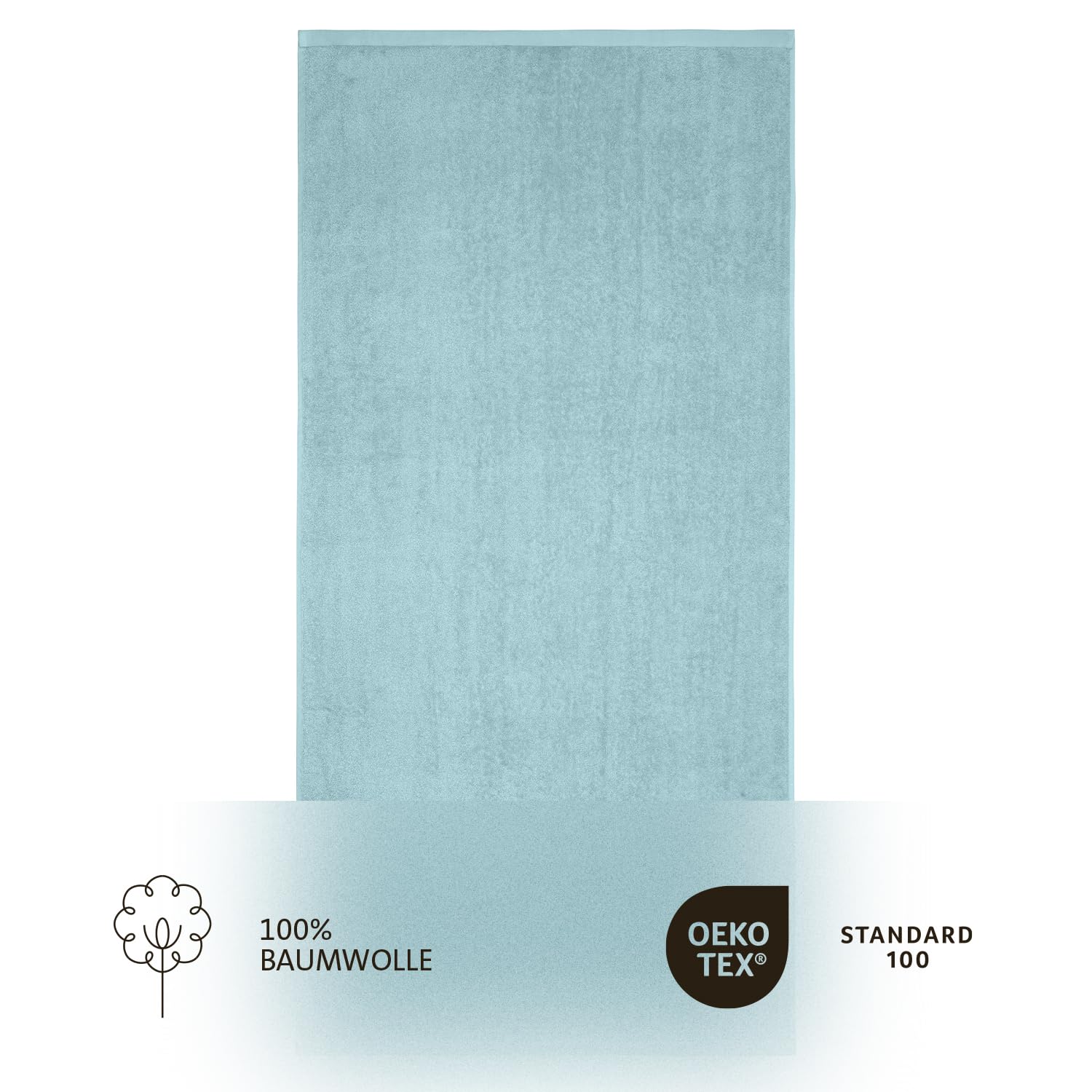 homewell Set di asciugamani morbido e assorbente, 100% cotone, Oeko - Tex 100 certificato