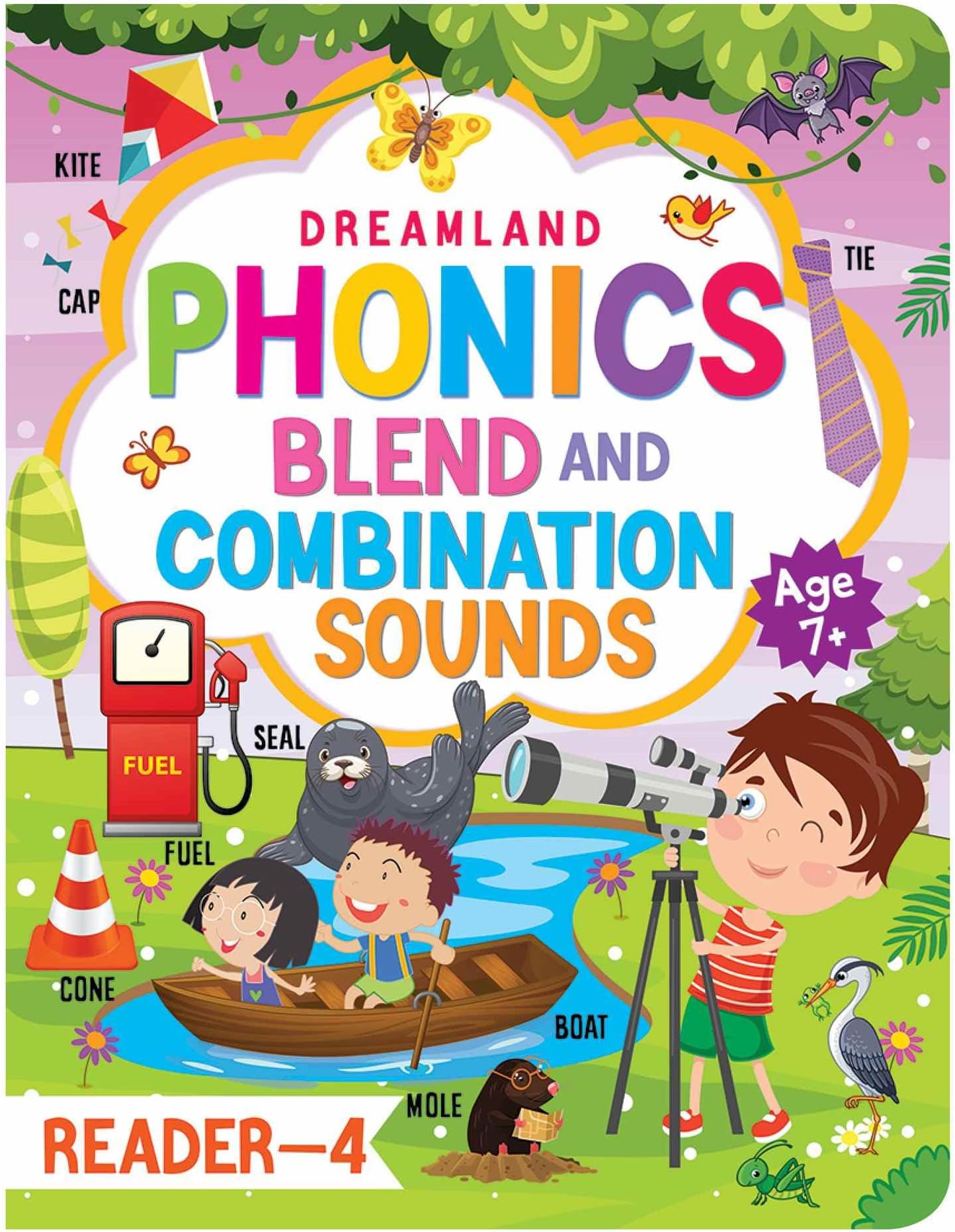 Dreamland Phonics Reader - 4 (Blends and Combination Sounds) Age 7+