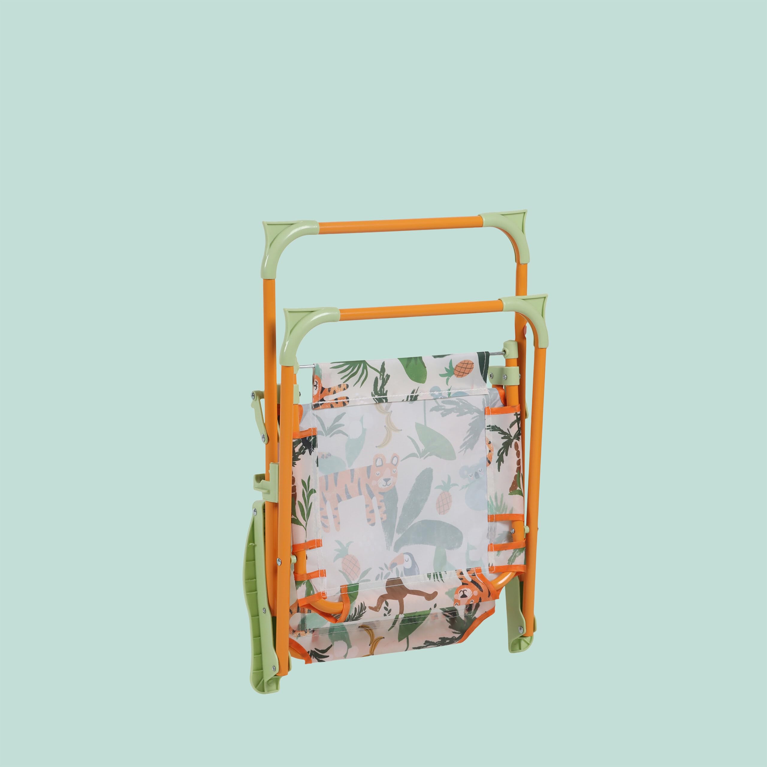Relaxdays Tavolo Bambini con Ombrellone, Set 2 Sedie, da Campeggio e Giardino, Tavolino Picnic