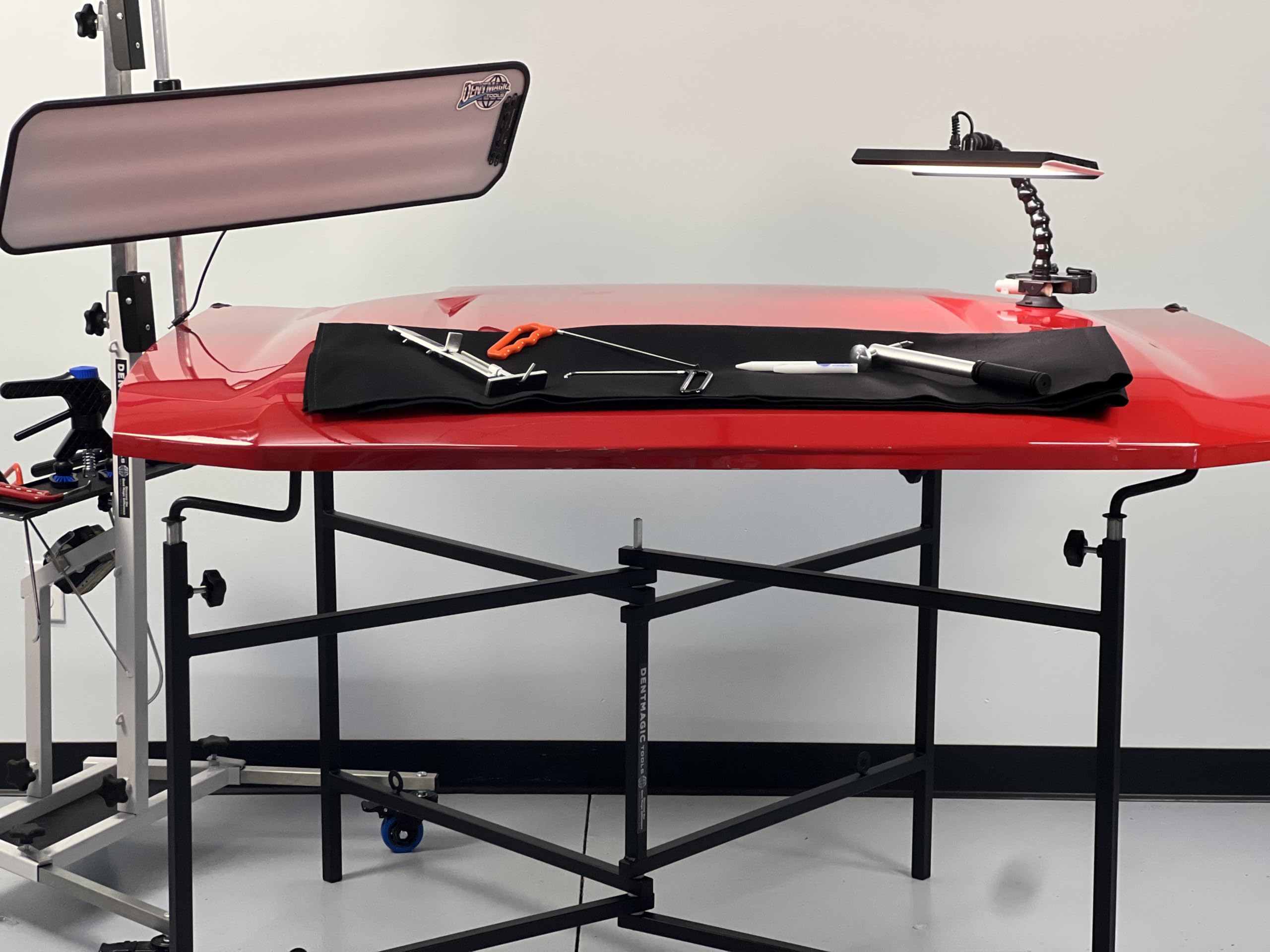 Damage Mark × geek field ROL D-Stand Amazon.com: Paintless Dent Repair Hood Stand – Adjustable Multi