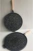 Double Sided Cast Granite Pan Pan Pan 36cm