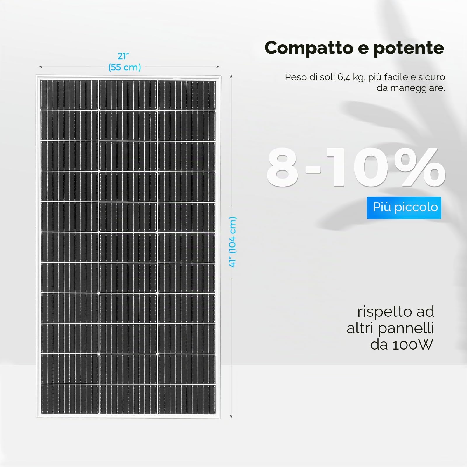 XINPUGUANG Kit Pannello Solare 200w 12v：2PC 100w Pannello Fotovoltaico, 20A Regolatore di Carica Solare, Cavo Solare da 3m, Staffe di Montaggio Stile Z per Camper, 12v batteria