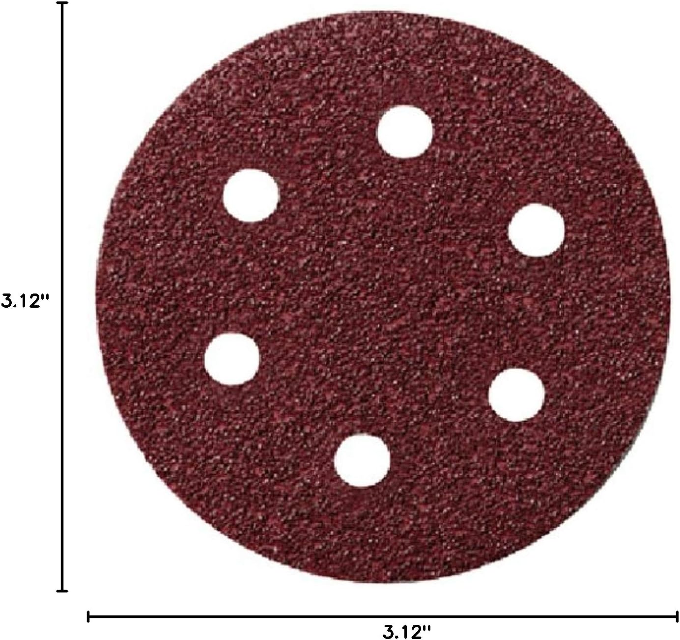 Metabo 624056000 3-1/8-Inch P180 Cling-Fit Sanding Discs, 25-Pack