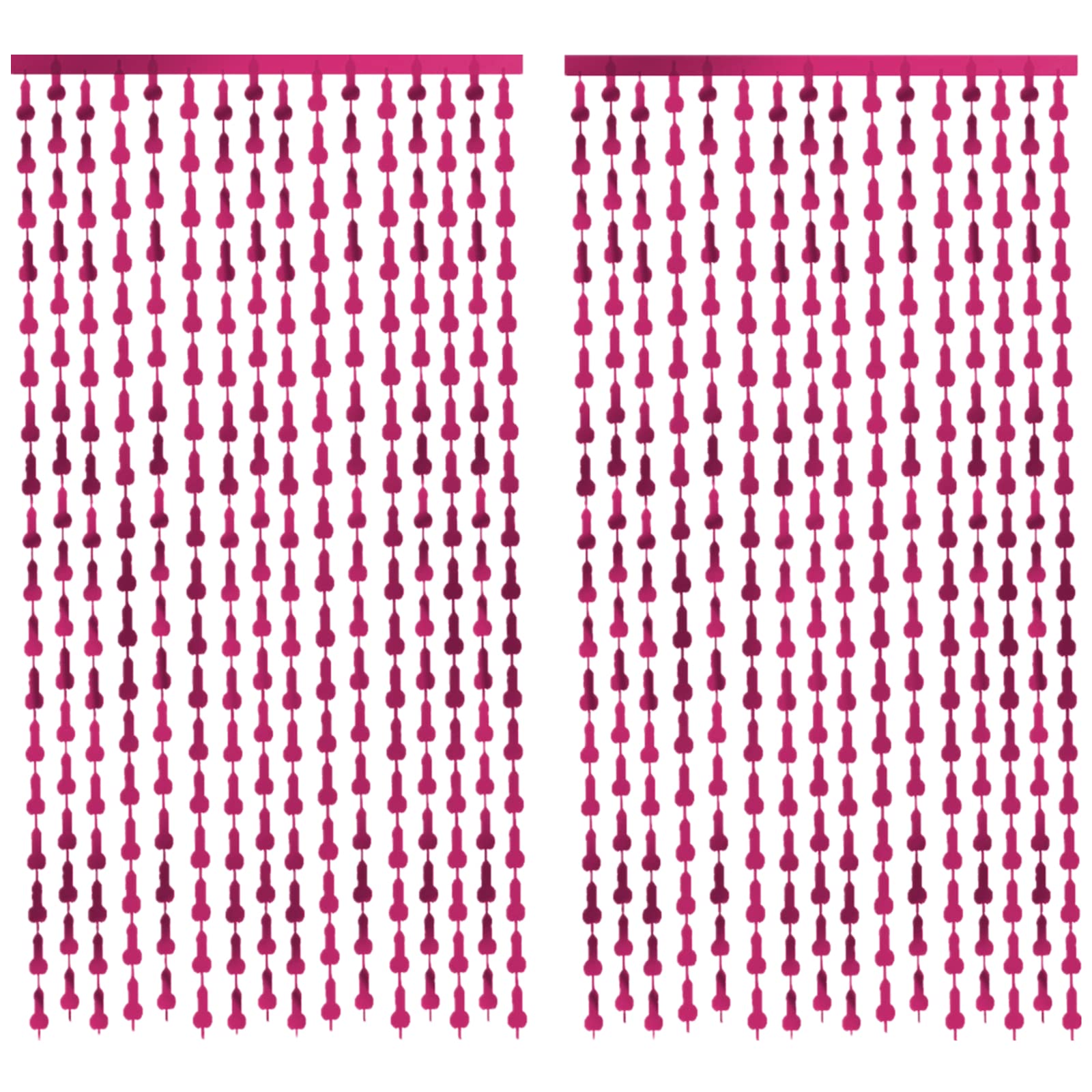 Jogoico Hen Party Decorations 2PCS Hen Do Decorations 3.3 x 6.6ft Rose Gold Fringe Backdrop Curtains Streamers Hen Do Accessories Glitter Photo Booth Props for Wedding Bridal Shower Bachelorette Party