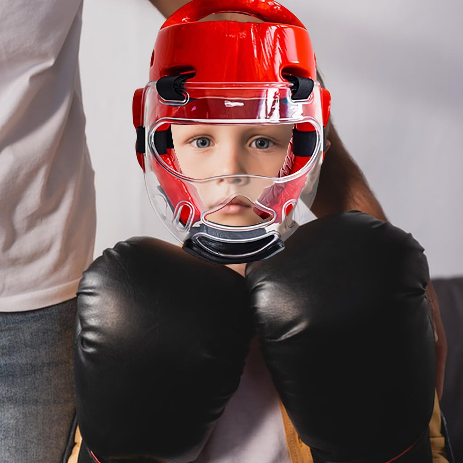 Protector De Cabeza Kickboxing Ergonómico Y De Peso Ligero