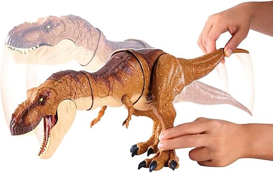 JURASSIC WORLD THRASH 'N THROW TYRANNOSAURUS REX Figure