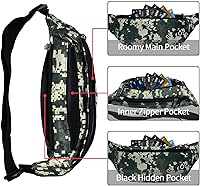 Vista 159 de Riñonera para hombres y mujeres, impermeable, para deportes, para viajes, senderismo, correr