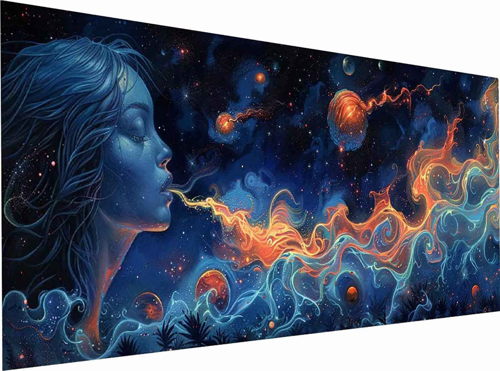 Donna Diamond Painting Grandi Dimensioni 50x100cm, Diamond Painting K-7819
