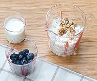 Vista 3 de HARIO KB-10-BK Vaso resistente al calor, cuenco de una sola boca, 3.4 fl oz (3.4 fl oz), transparente