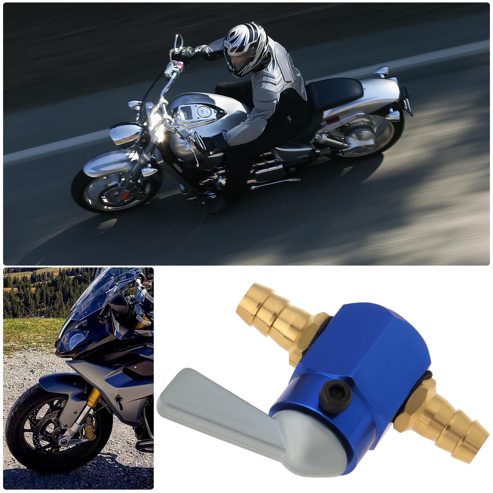 Robinet Essence Pour Vanne De Carburant Interrupteur De Réservoir De