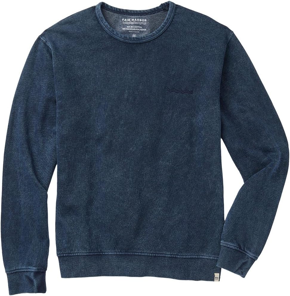 Fair Harbor The Saltaire Crewneck –– Men’s Relaxed Long Sleeve Sweatshirt Fair Harbor The Saltaire Crewneck –– Men’s Relaxed Long Sleeve Sweatshirt