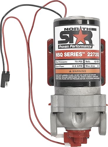 Miniatura 5 de NorthStar Bomba de diafragma rociadora a pedido de 12 V serie NSQ con puertos de conexión rápida - 2.2 GPM
