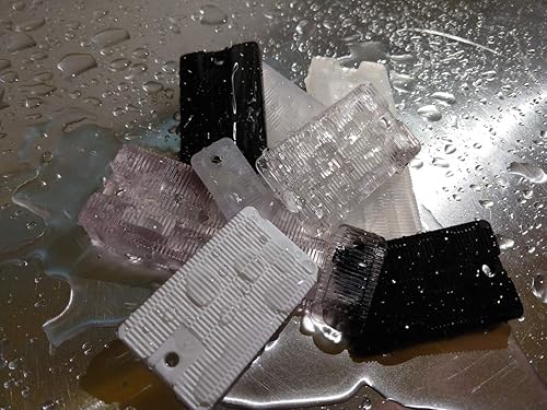 Miniatura 7 de Wobble Wedges Cuñas de plástico rígidas y flexibles, cuñas niveladoras para mejoras del hogar, niveladores de muebles, mesa e inodoro, cuñas de