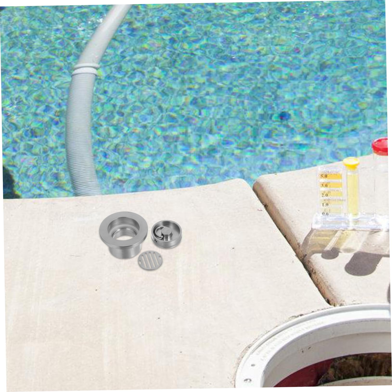 Desagüe del Suelo Piscina Tapa De Drenaje Reemplazable para Suministro De Piscinas y Spas