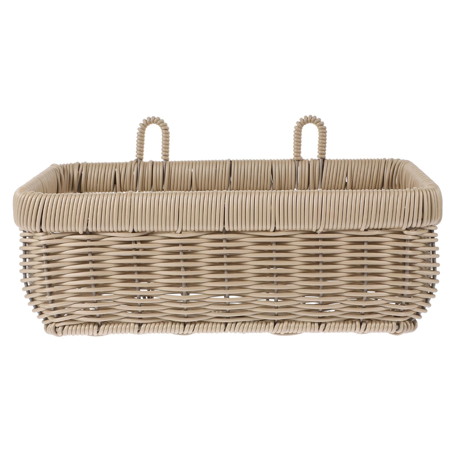 Cesta tejida colgante de diseño delicado para frutas y condimentos