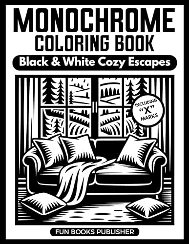 Monochrome Coloring Book – Power of Black & White Art