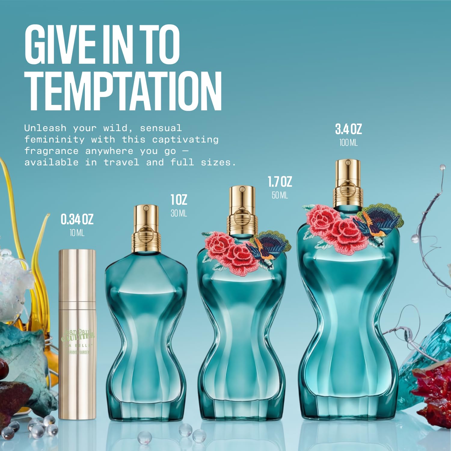 Amazon.com : Jean Paul Gaultier La Belle Paradise Garden Eau de
