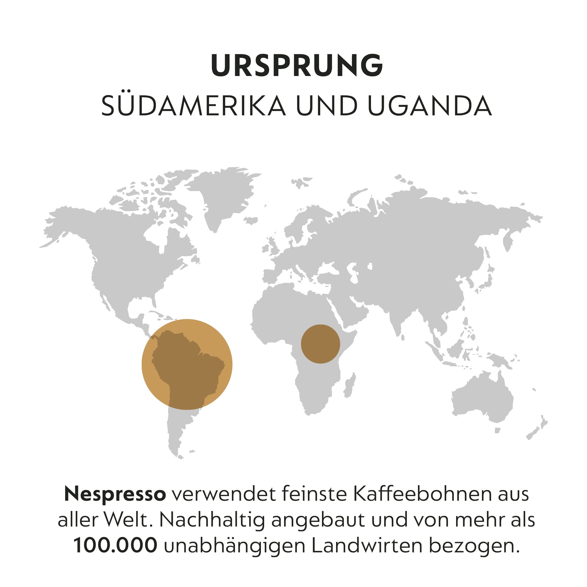 NESPRESSO ORIGINAL Buenos Aires Lungo 100 Kaffeekapseln | Arabica Kaffee, Mittlere Röstung, Intensität 4